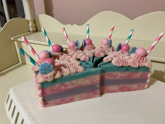birthday cake soap