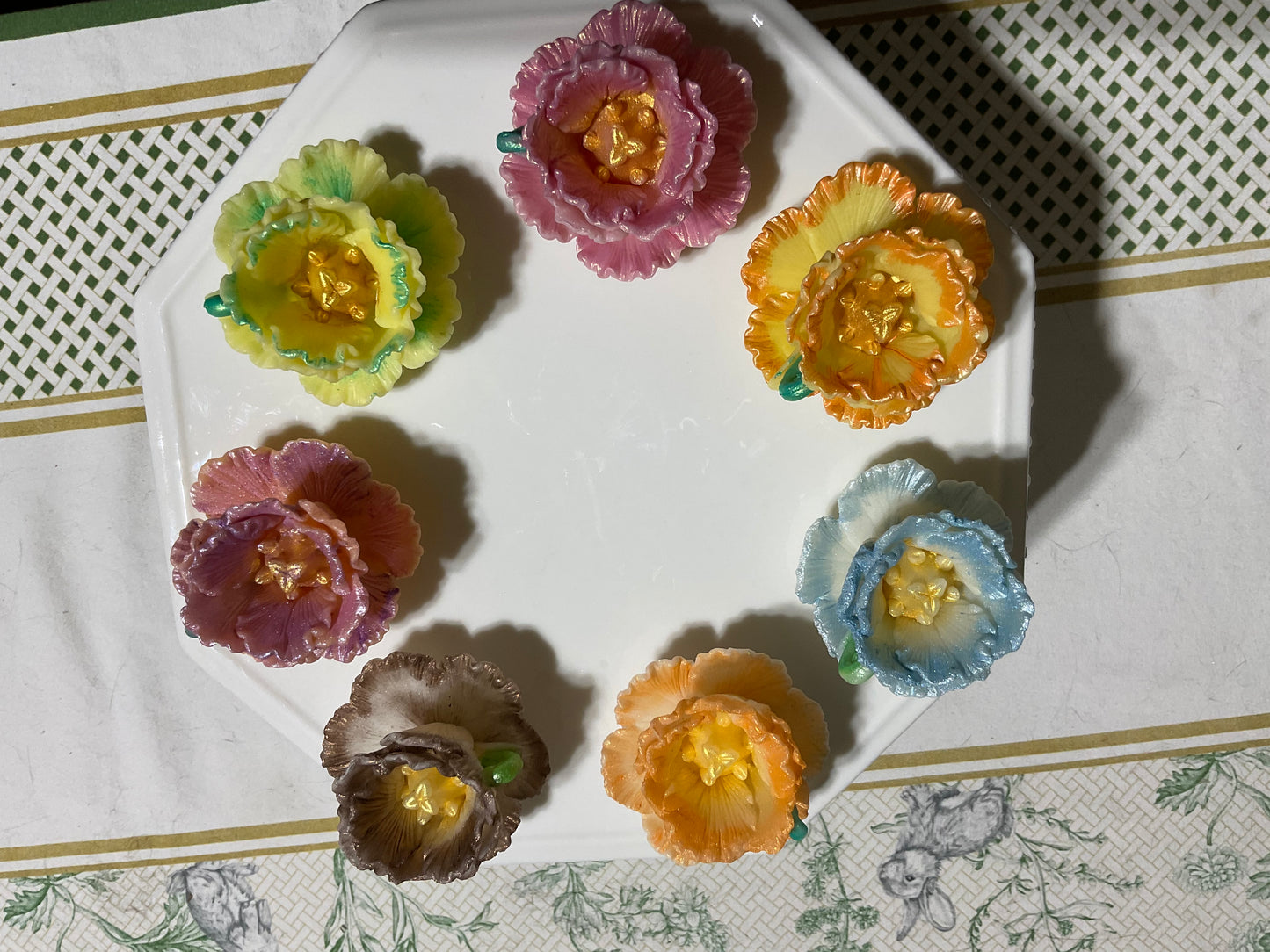 Parrot Tulip Cup and Saucer Soap